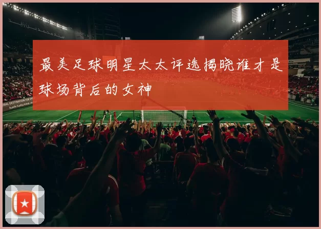 最美足球明星太太评选揭晓谁才是球场背后的女神